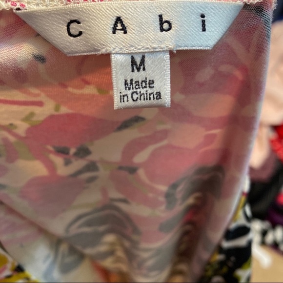 Cabi Floral Tank Style 404 size medium - Picture 4 of 4